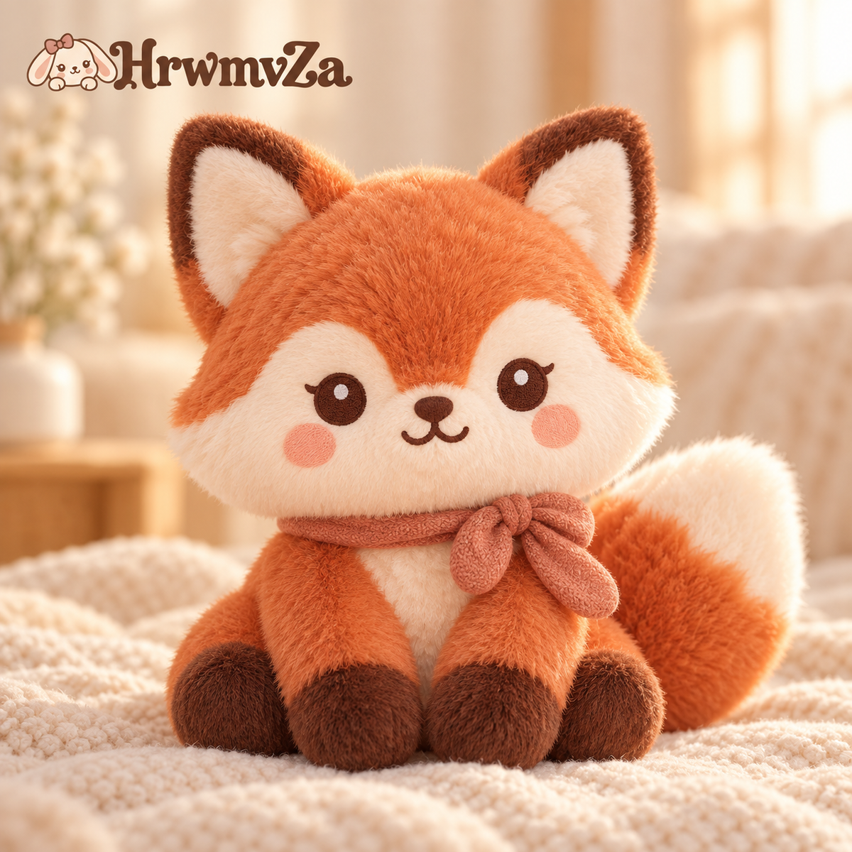 HrwmvZa™ Cozy Woodland Fox Plush
