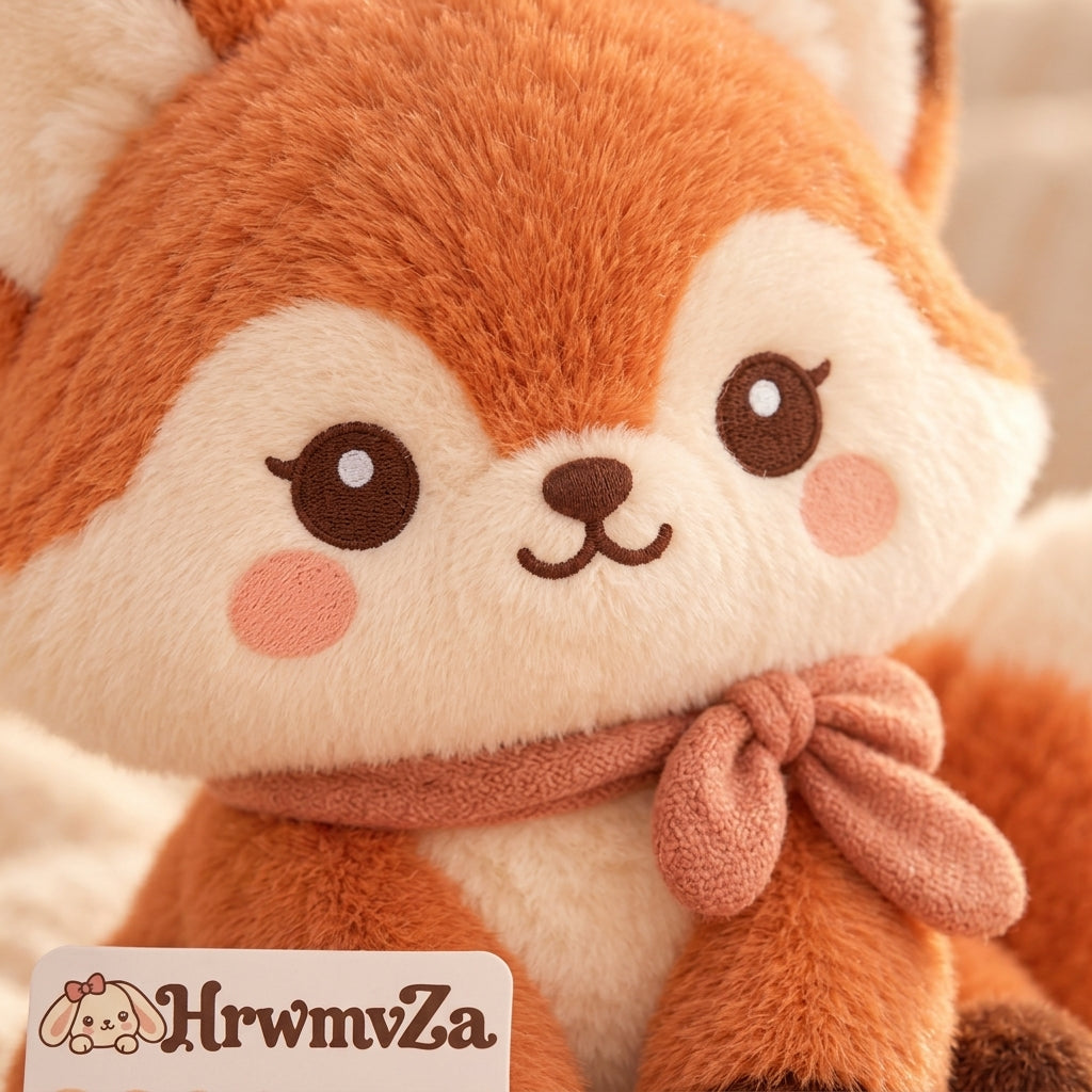 HrwmvZa™ Cozy Woodland Fox Plush