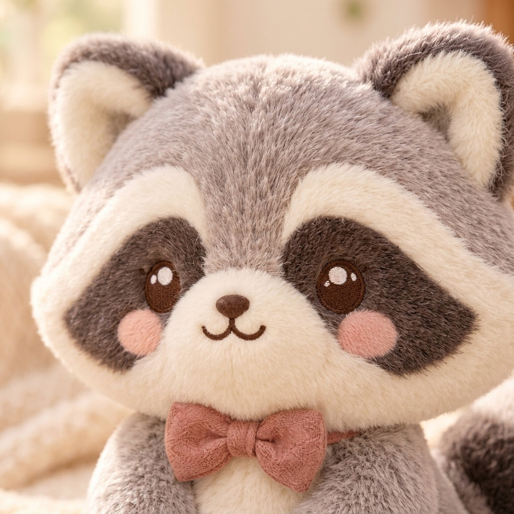 HrwmvZa™ Little Woodland Raccoon Plush