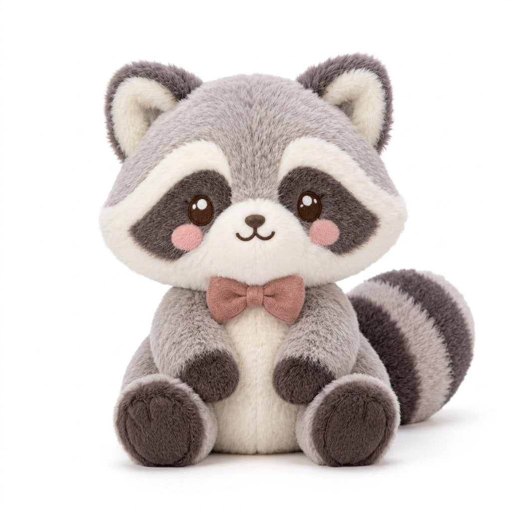 HrwmvZa™ Little Woodland Raccoon Plush