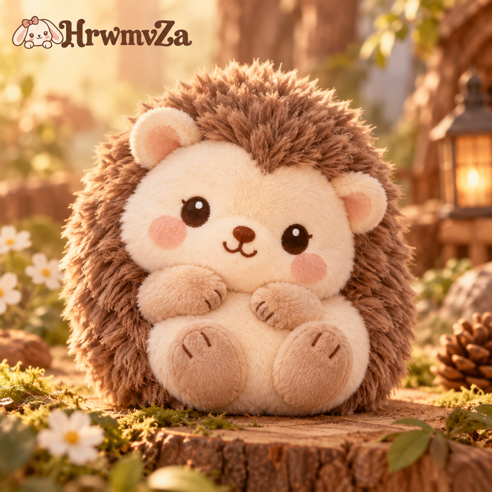 HrwmvZa™ Snuggly Forest Hedgehog Plush