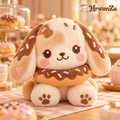 HrwmvZa™ Chocolate Sprinkle Donut Puppy Plush