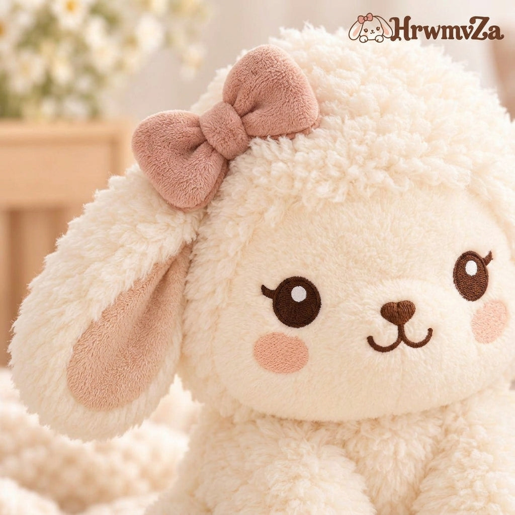 HrwmvZa™ Cozy Cream Lamb Plush